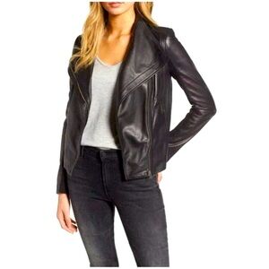 Chelsea28 Leather Moto Jacket